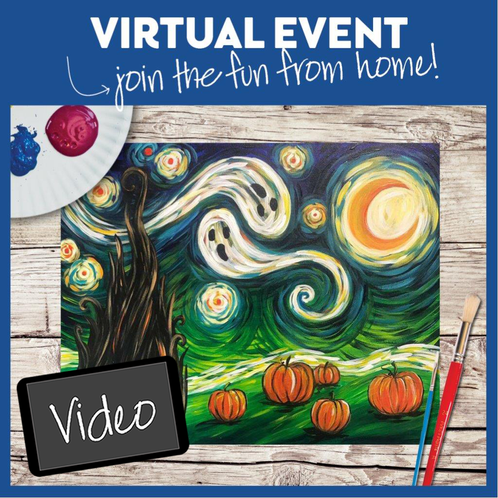 Van Gogh's Starry Night - Halloween